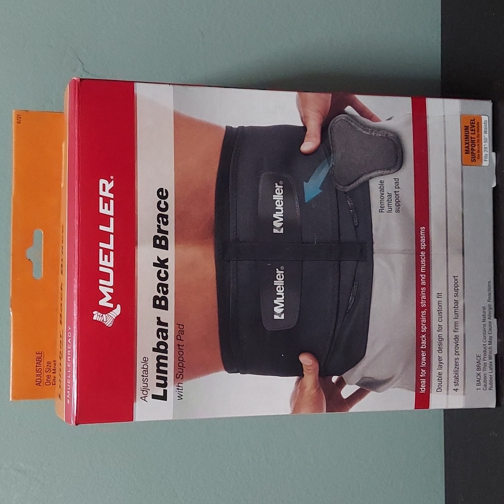 Mueller lumberback adjustable back brace